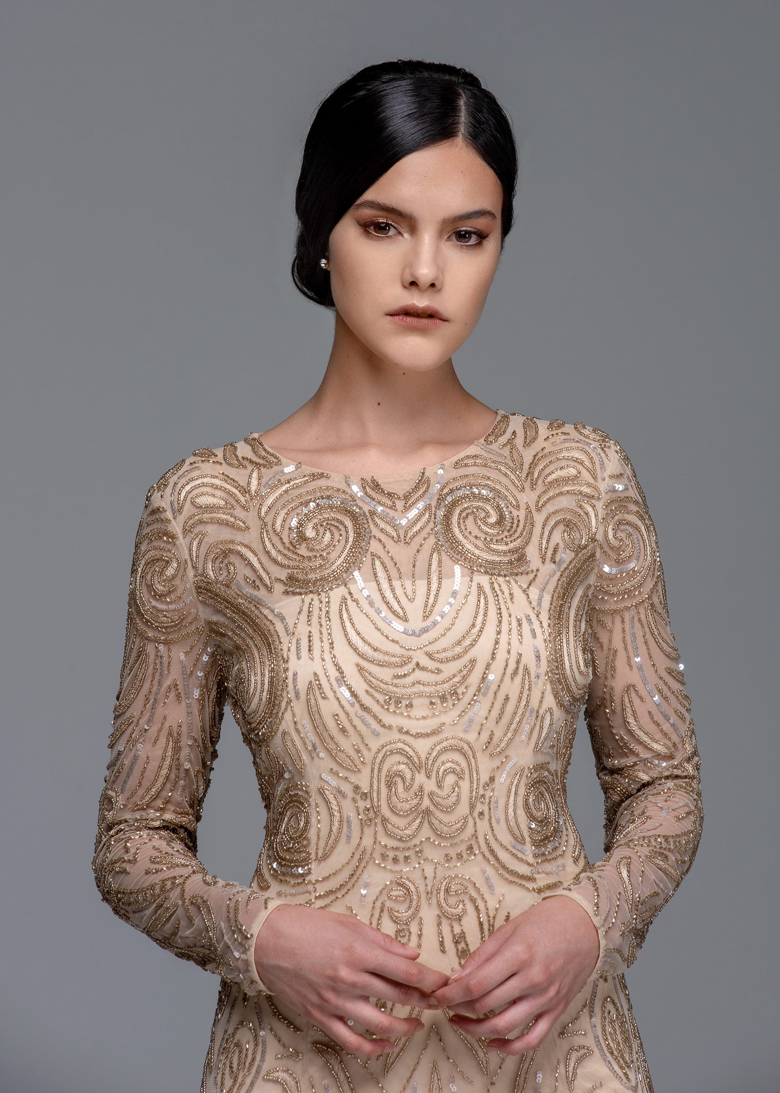 lotus threads beaded dress Wedding Dresses Collection "Ascend" Lotus Threads Bridal