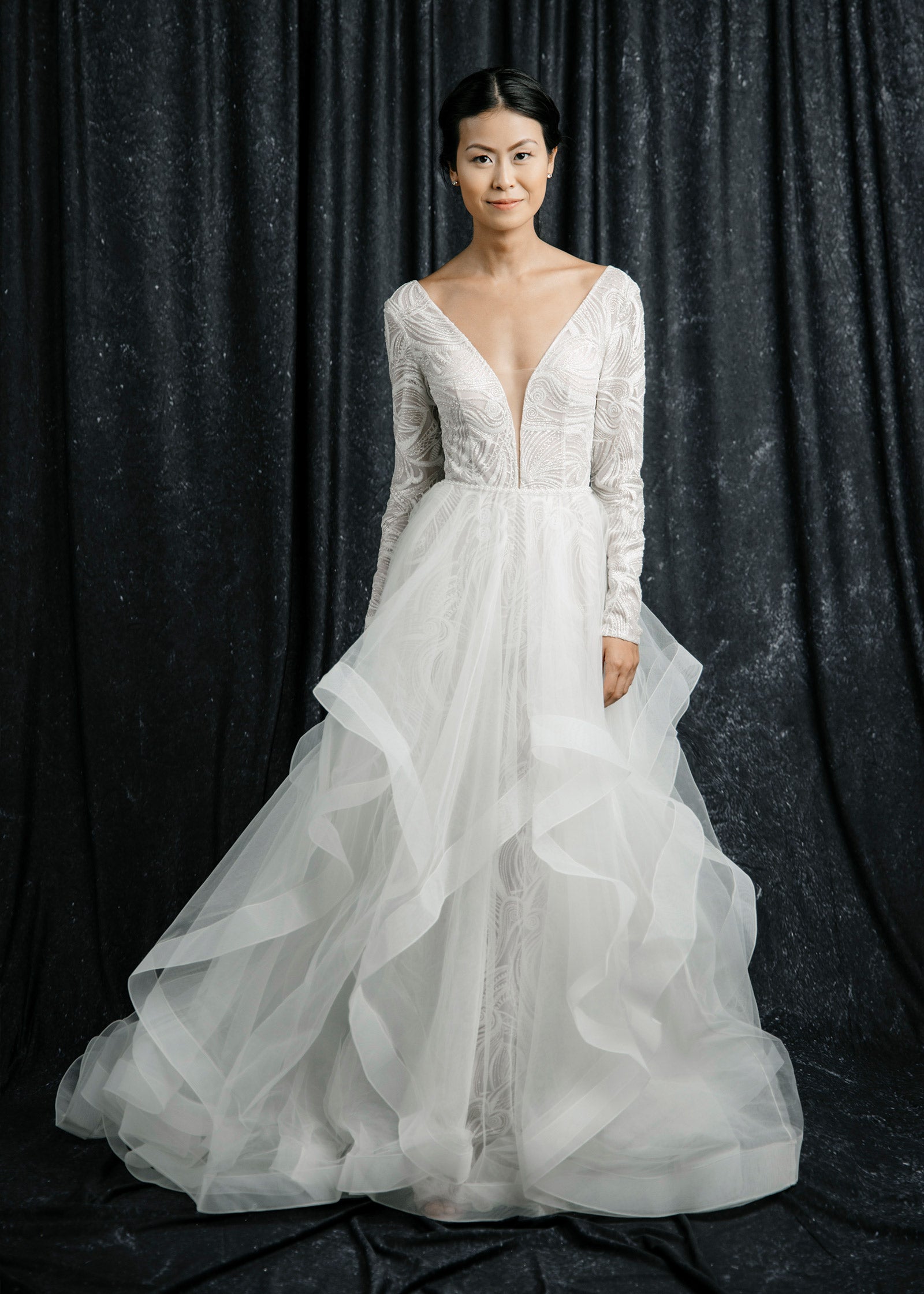 Beaded Overskirt – Lotus Threads Bridal