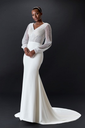 Assurance Gown | style 22152 by Lotus Threads